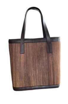 กระเป๋าทรงโท้ตใยตาล